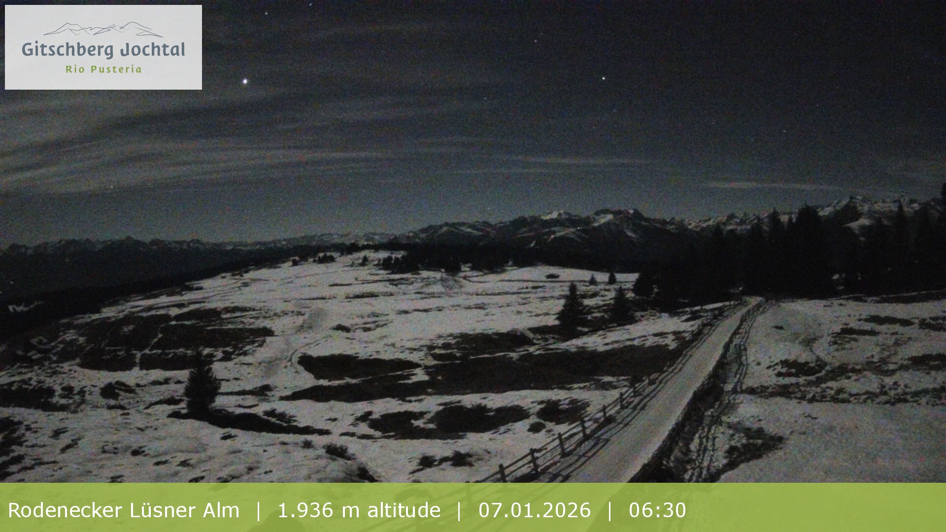 Archiv Foto Webcam Panoramablick Rodenecker Lüsner Alm