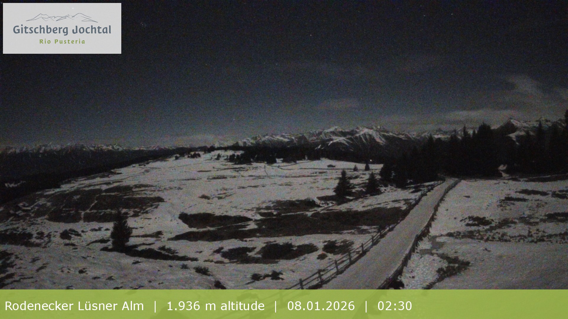 Archiv Foto Webcam Panoramablick Rodenecker Lüsner Alm