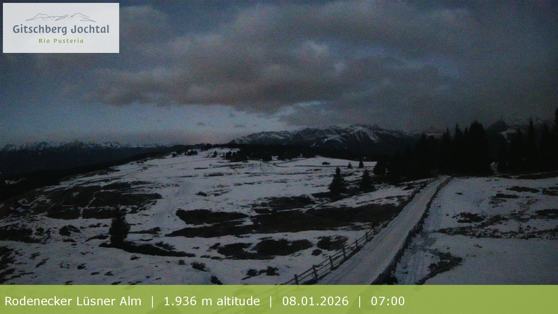 Archiv Foto Webcam Panoramablick Rodenecker Lüsner Alm