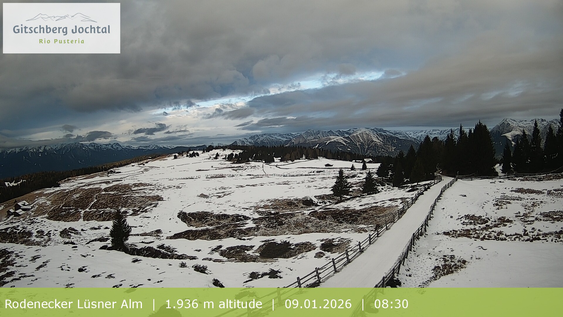 Archiv Foto Webcam Panoramablick Rodenecker Lüsner Alm