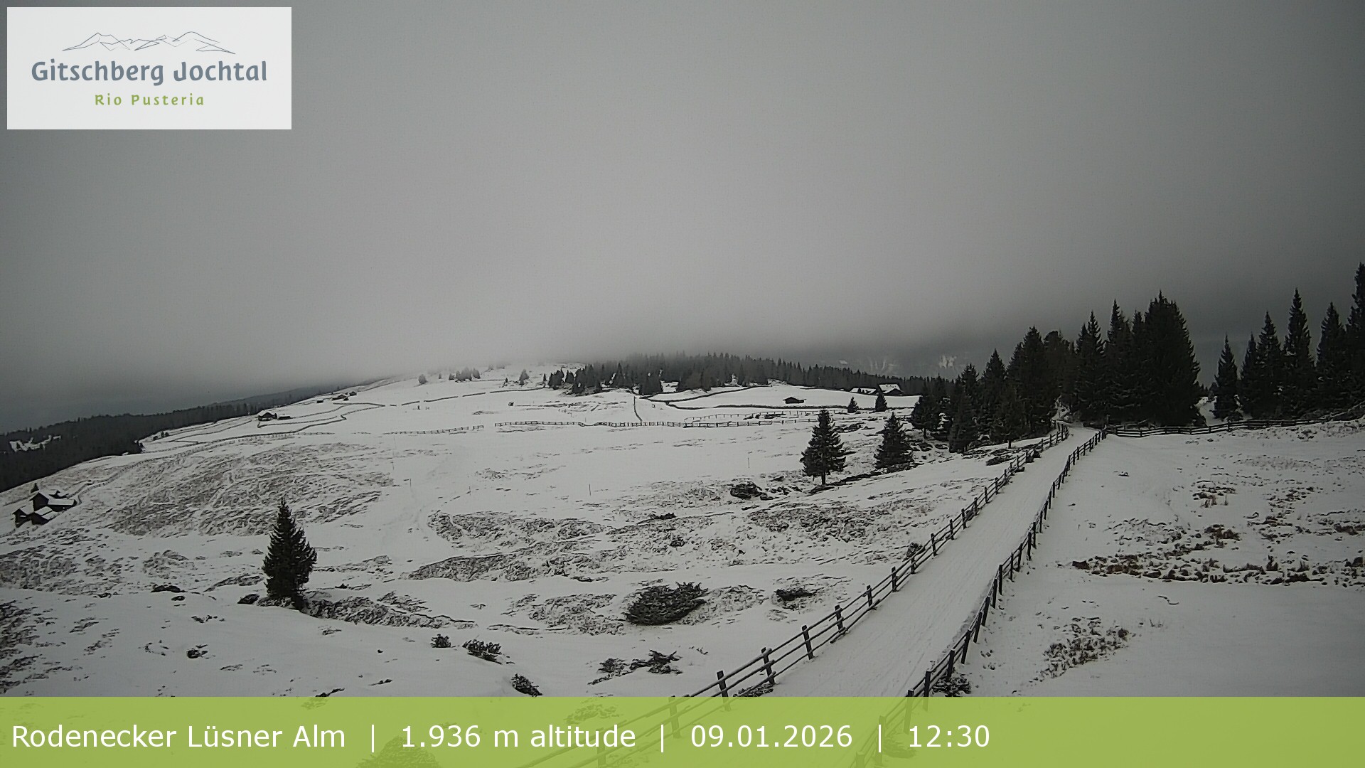 Archiv Foto Webcam Panoramablick Rodenecker Lüsner Alm