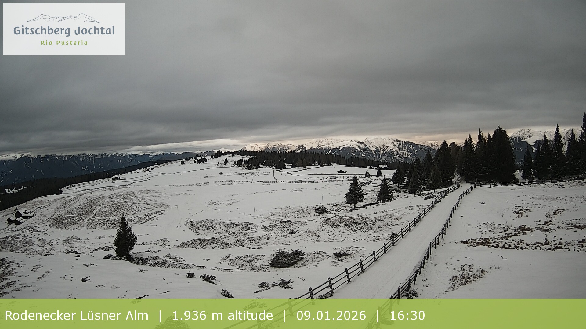 Archiv Foto Webcam Panoramablick Rodenecker Lüsner Alm
