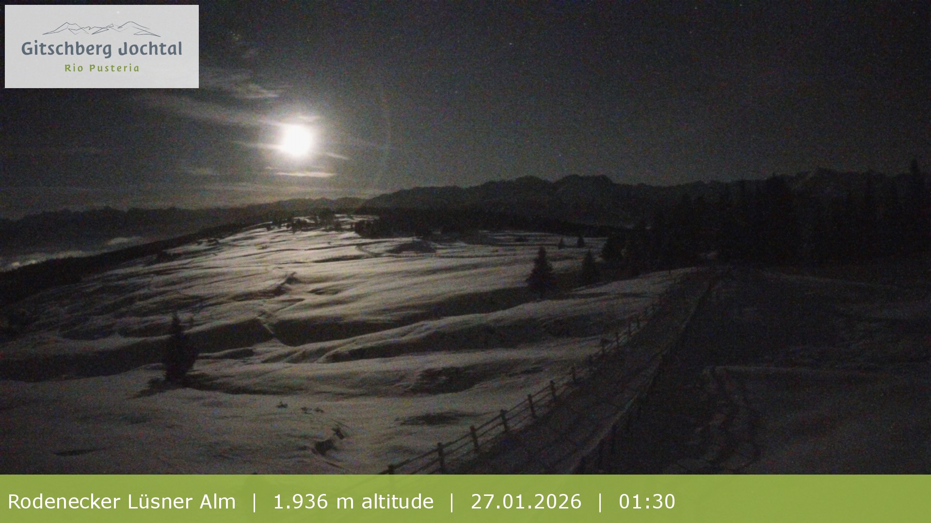 Archiv Foto Webcam Panoramablick Rodenecker Lüsner Alm