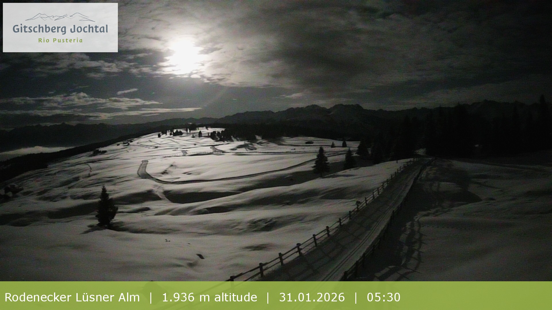 Archiv Foto Webcam Panoramablick Rodenecker Lüsner Alm