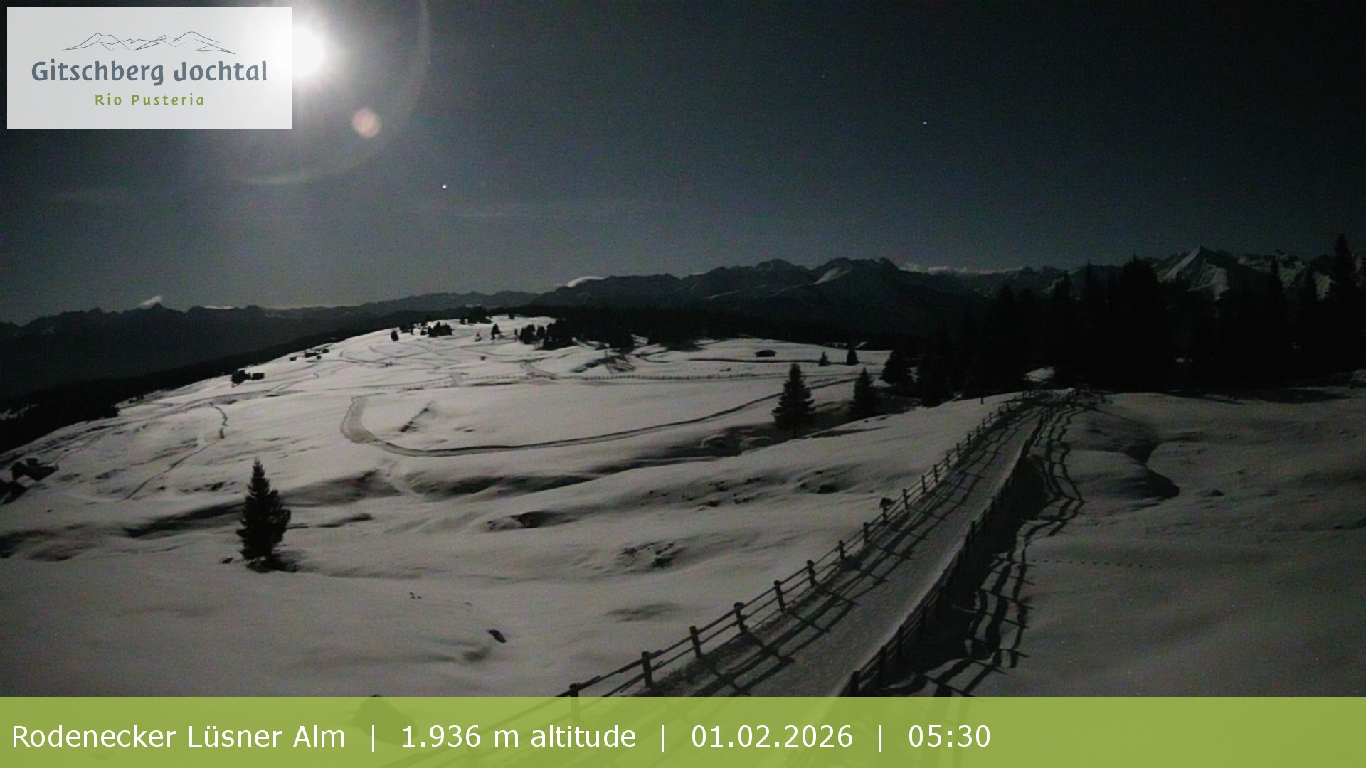 Archiv Foto Webcam Panoramablick Rodenecker Lüsner Alm