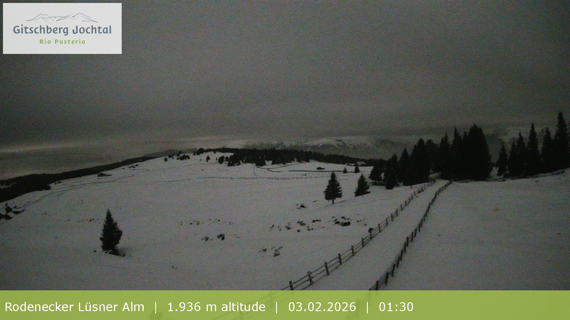 Archiv Foto Webcam Panoramablick Rodenecker Lüsner Alm