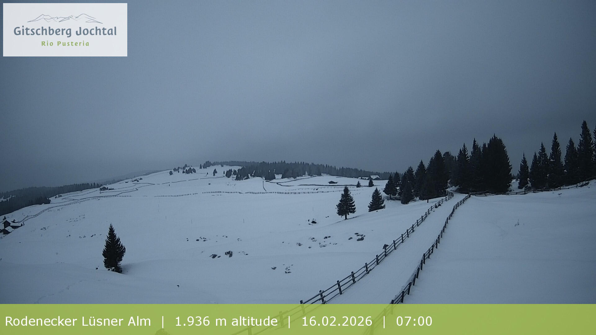 Archiv Foto Webcam Panoramablick Rodenecker Lüsner Alm