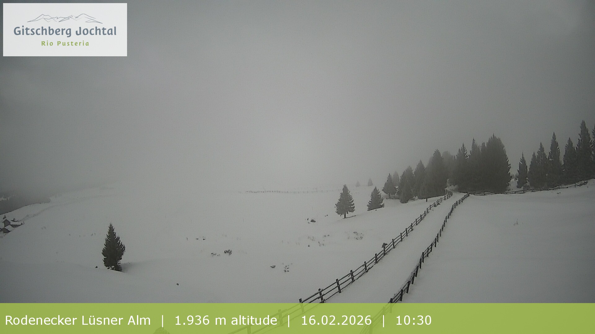 Archiv Foto Webcam Panoramablick Rodenecker Lüsner Alm