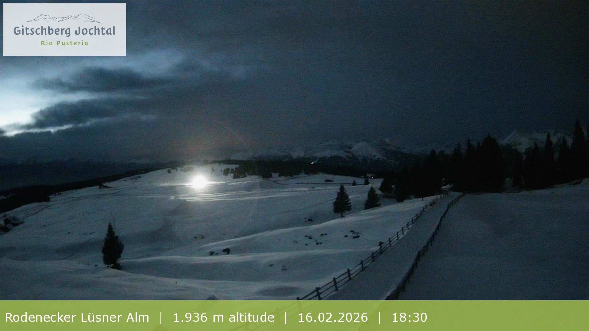 Archiv Foto Webcam Panoramablick Rodenecker Lüsner Alm