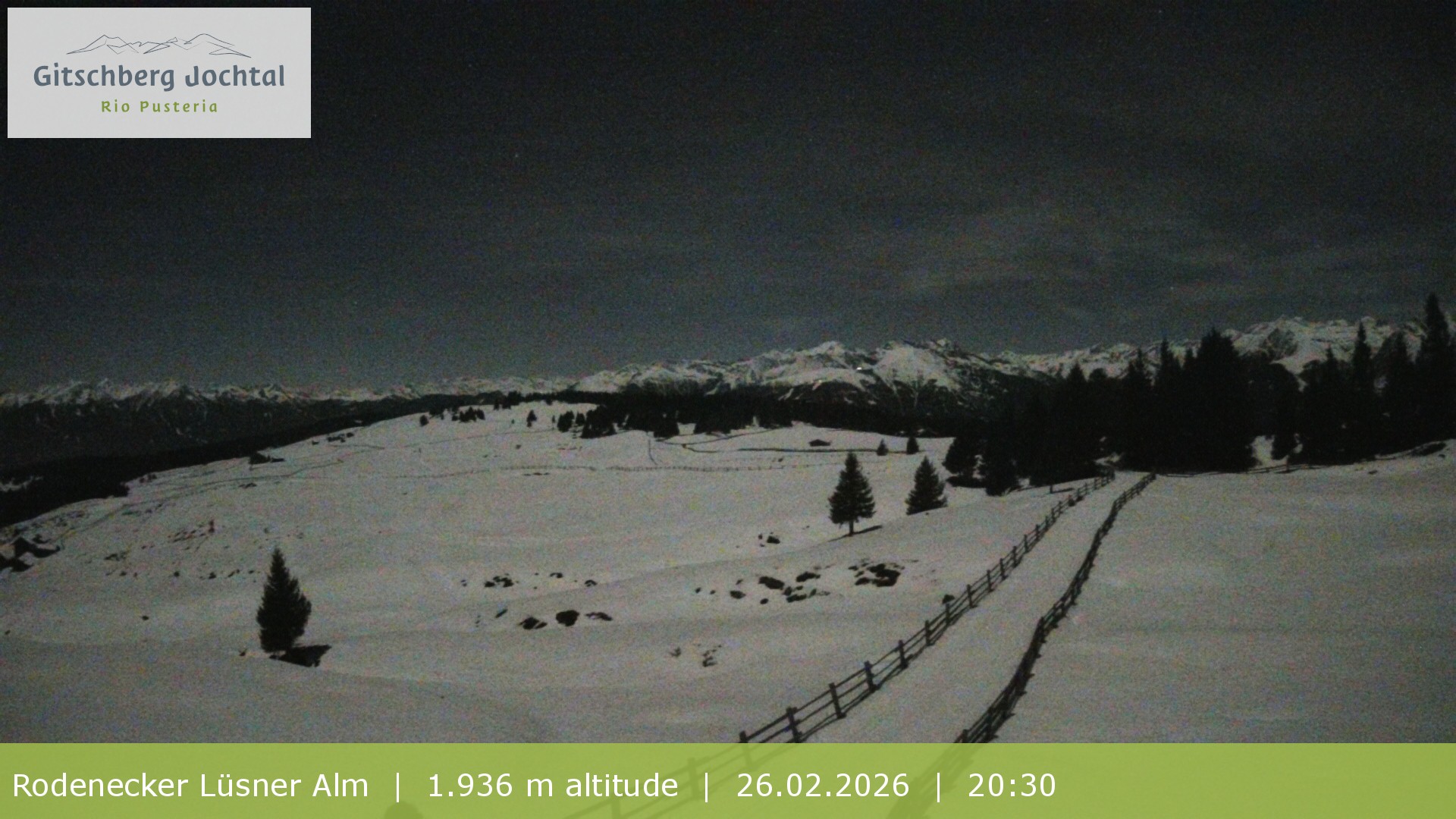 Archiv Foto Webcam Panoramablick Rodenecker Lüsner Alm