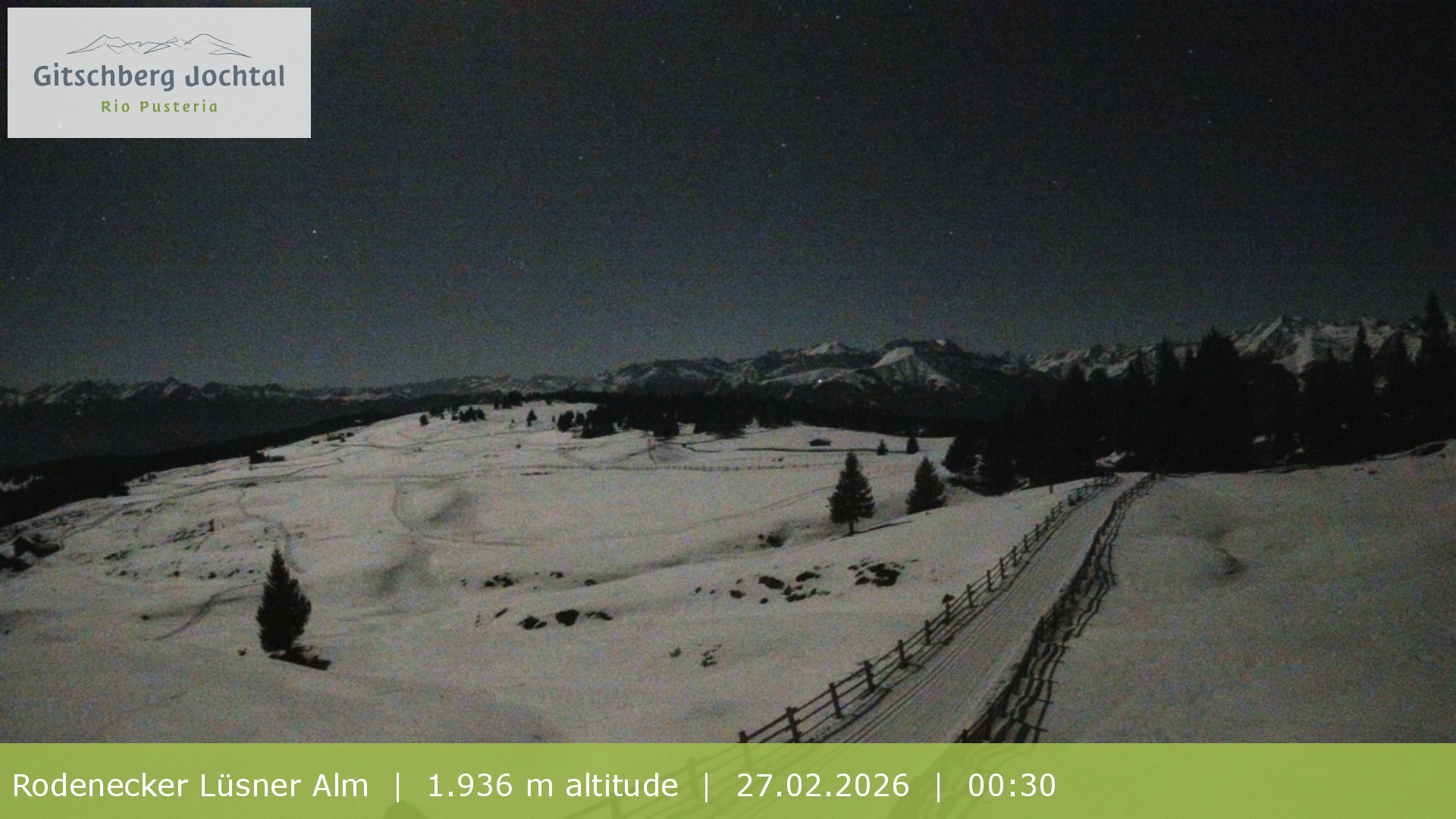 Archiv Foto Webcam Panoramablick Rodenecker Lüsner Alm