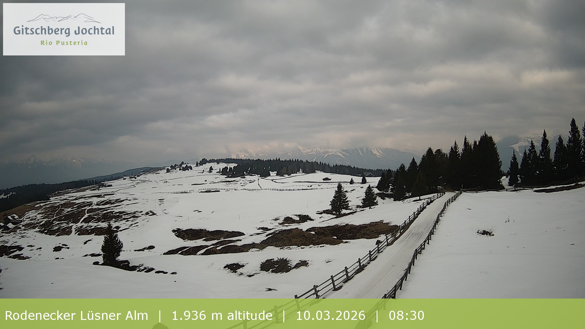 Archiv Foto Webcam Panoramablick Rodenecker Lüsner Alm
