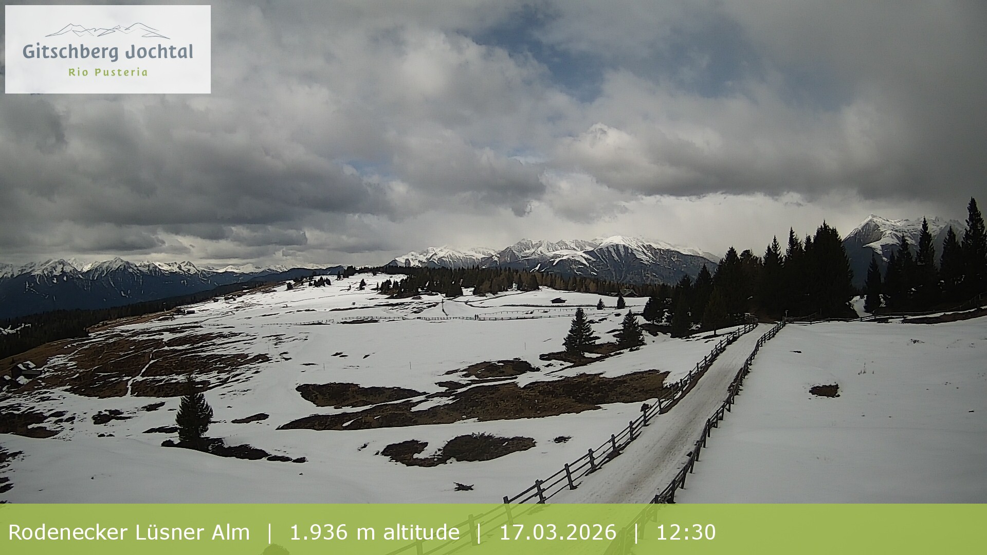 Archiv Foto Webcam Panoramablick Rodenecker Lüsner Alm