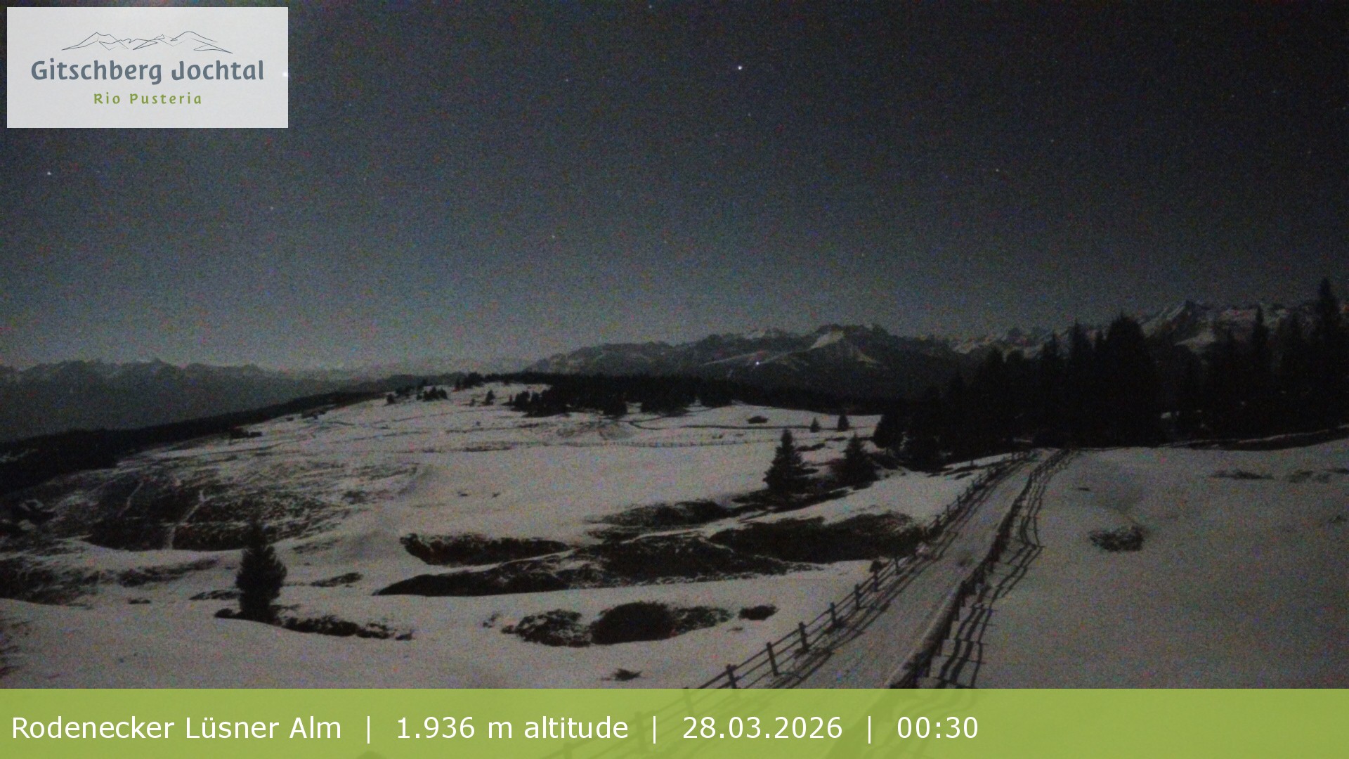 Archiv Foto Webcam Panoramablick Rodenecker Lüsner Alm