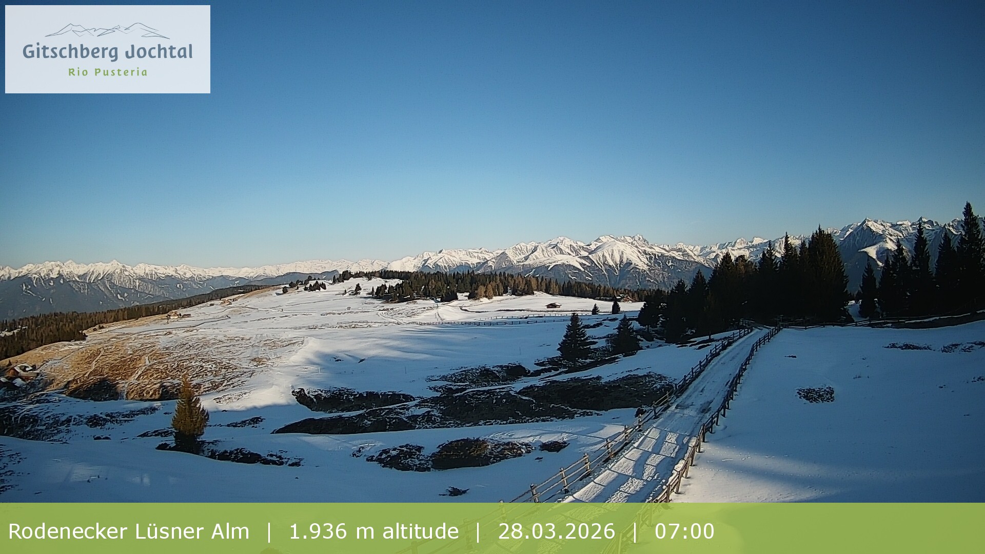 Archiv Foto Webcam Panoramablick Rodenecker Lüsner Alm