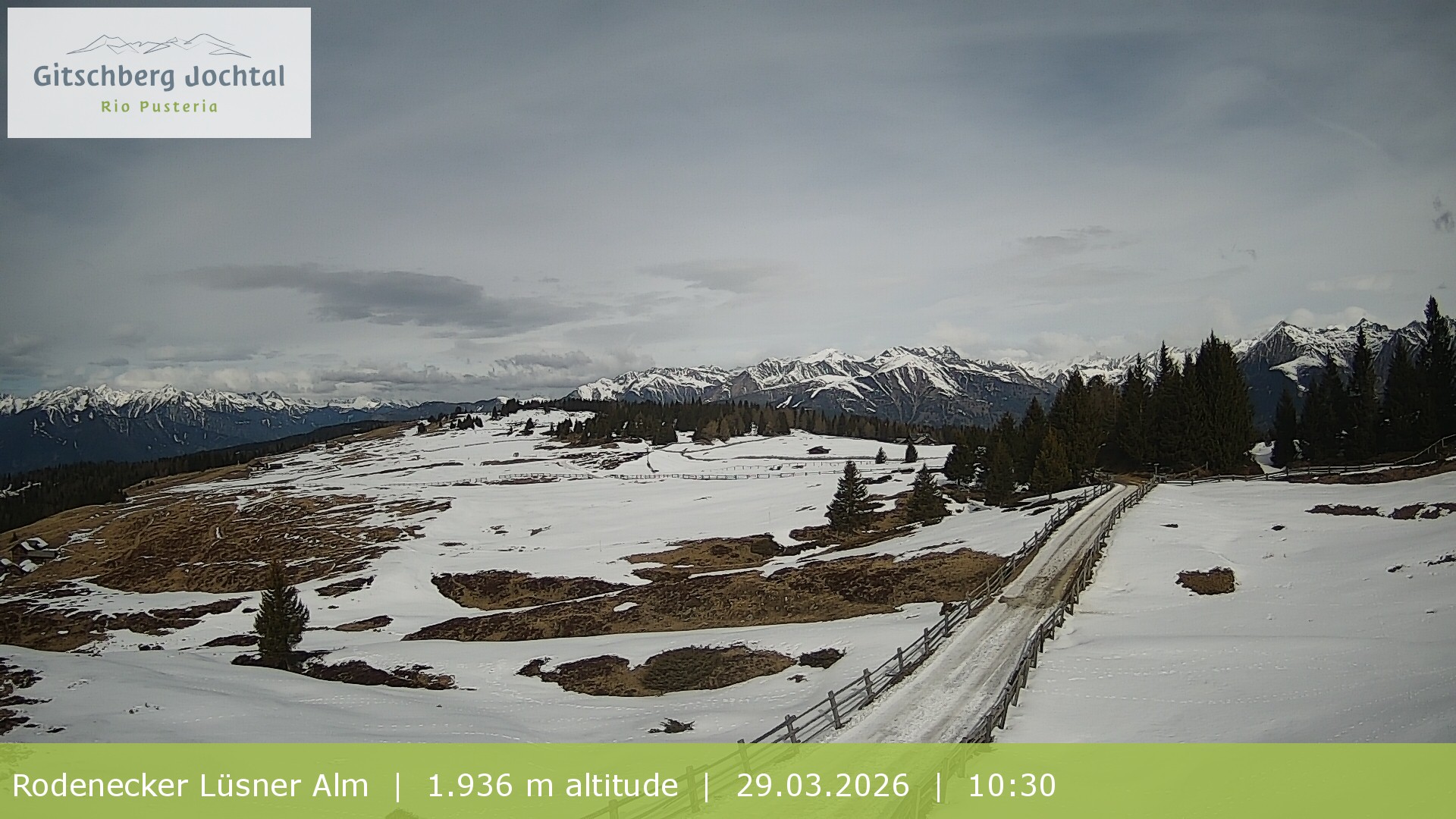 Archiv Foto Webcam Panoramablick Rodenecker Lüsner Alm