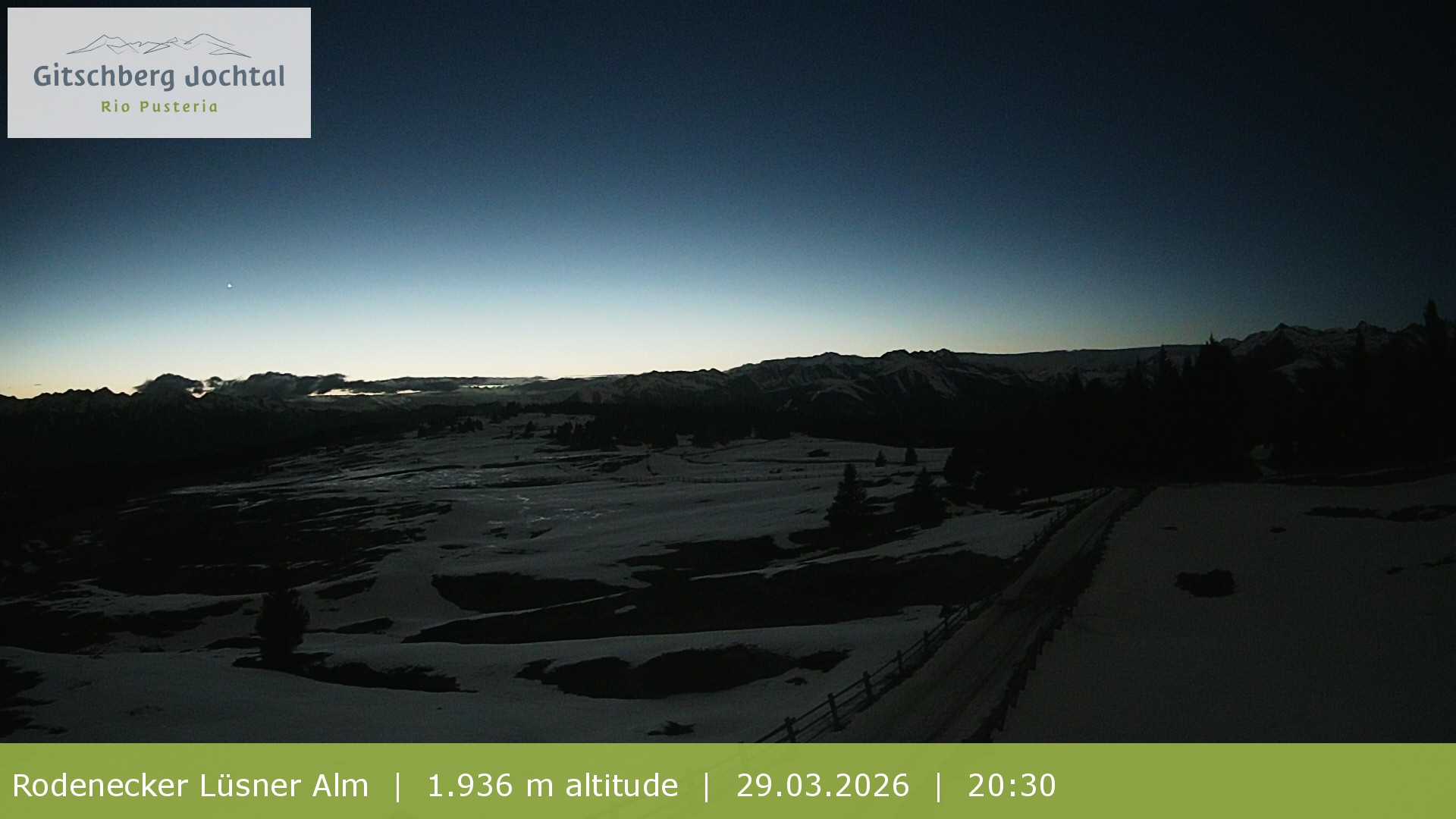 Archiv Foto Webcam Panoramablick Rodenecker Lüsner Alm