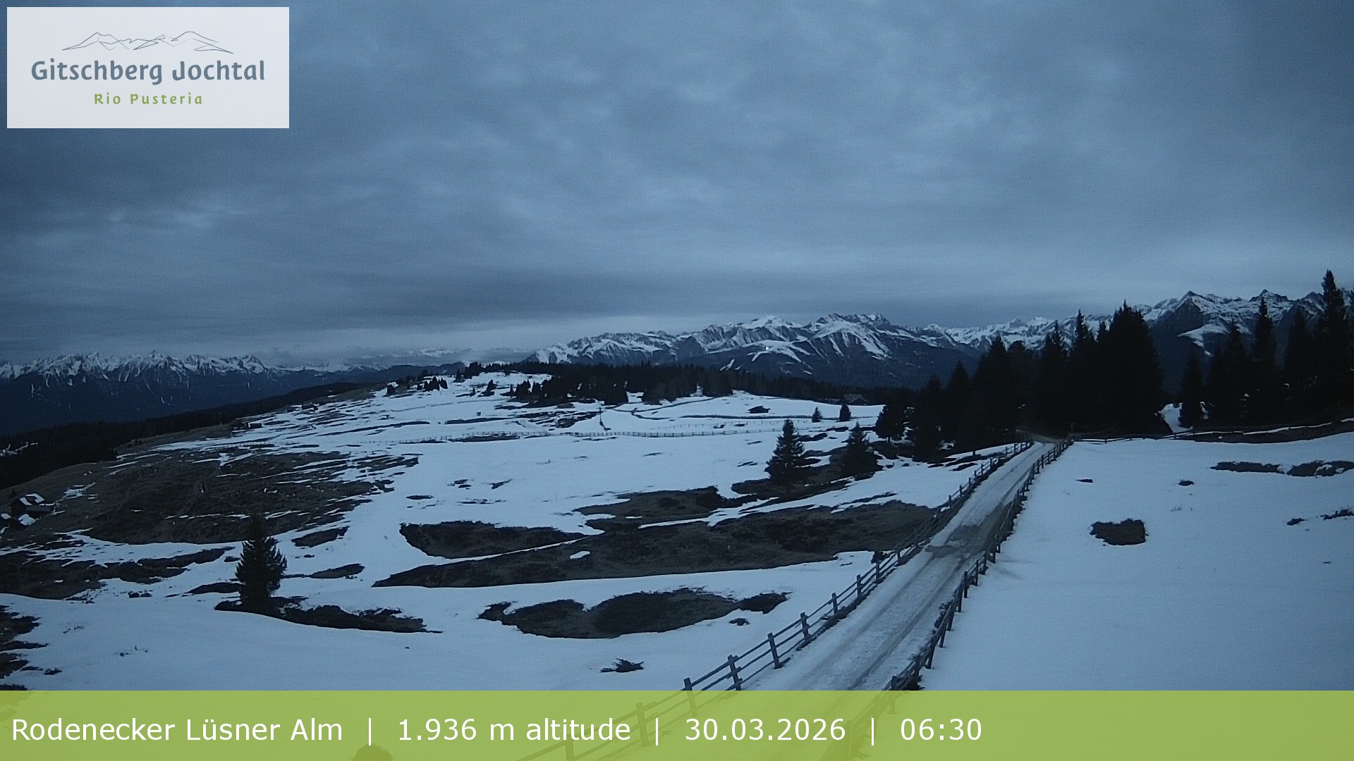Archiv Foto Webcam Panoramablick Rodenecker Lüsner Alm