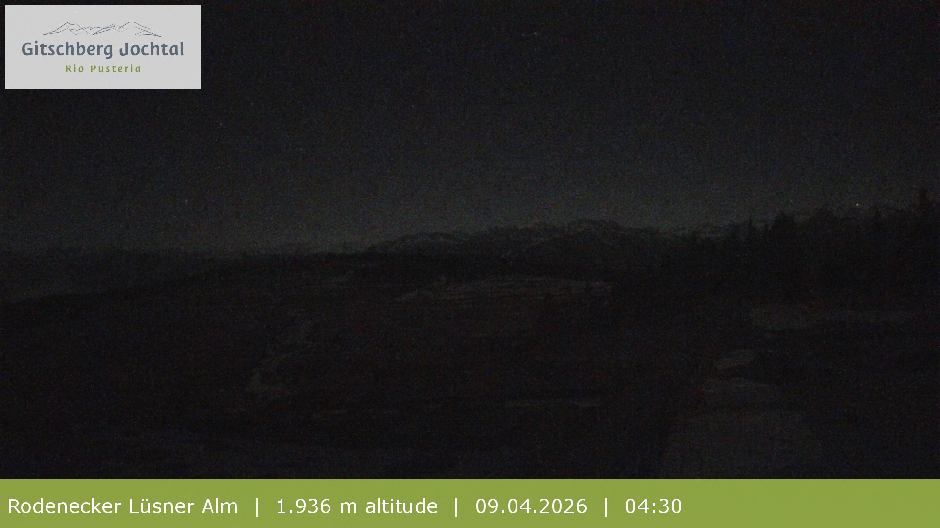 Archived image Webcam View around Rodenecker Lüsner Alm