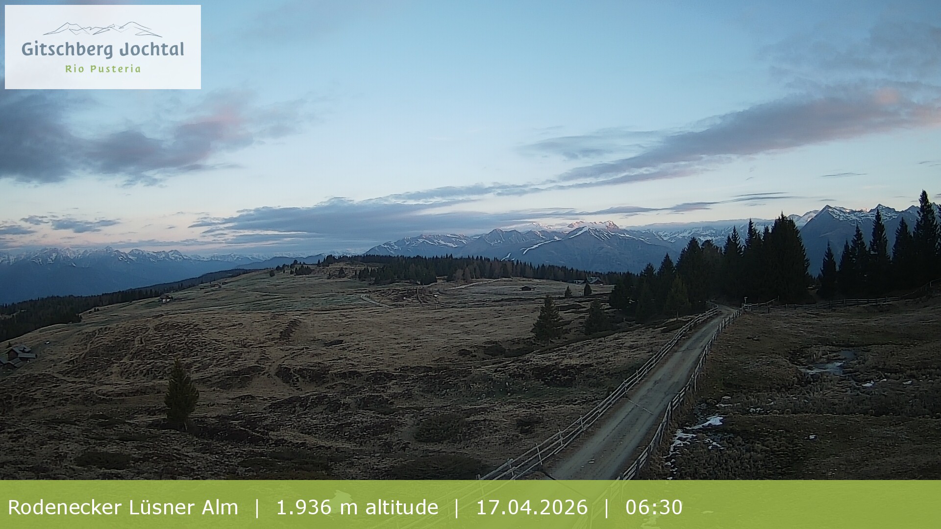 Archiv Foto Webcam Panoramablick Rodenecker Lüsner Alm