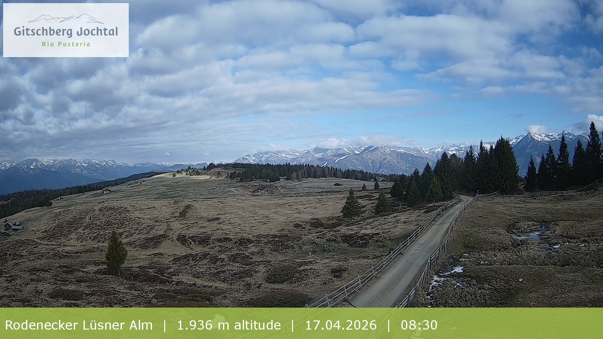 Archiv Foto Webcam Panoramablick Rodenecker Lüsner Alm