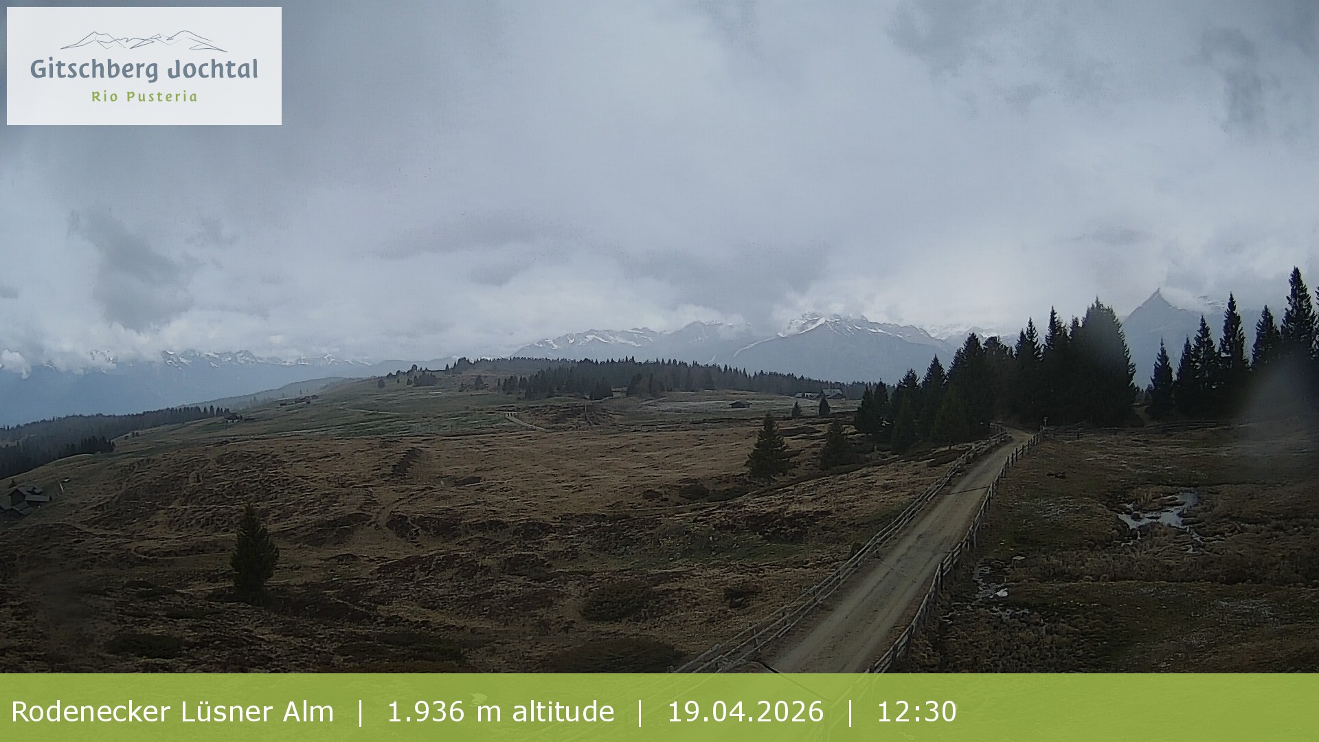 Archiv Foto Webcam Panoramablick Rodenecker Lüsner Alm