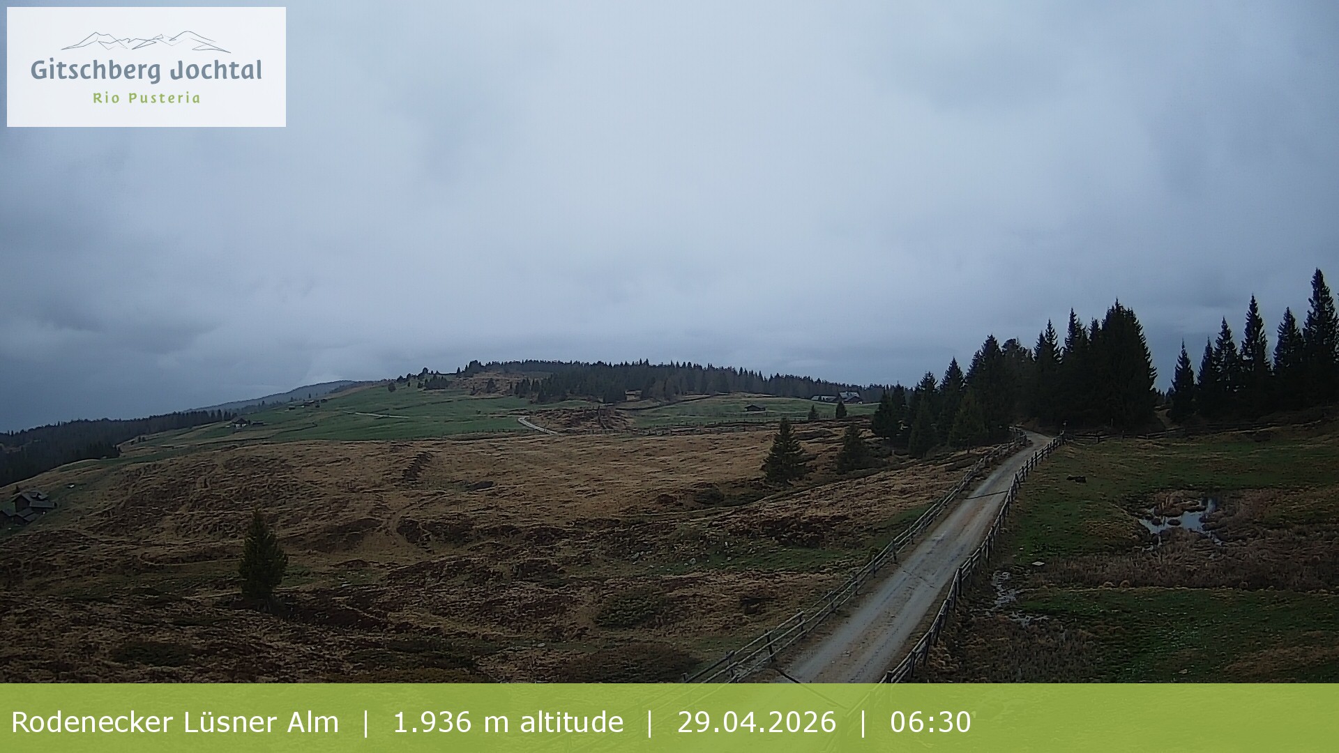 Archiv Foto Webcam Panoramablick Rodenecker Lüsner Alm