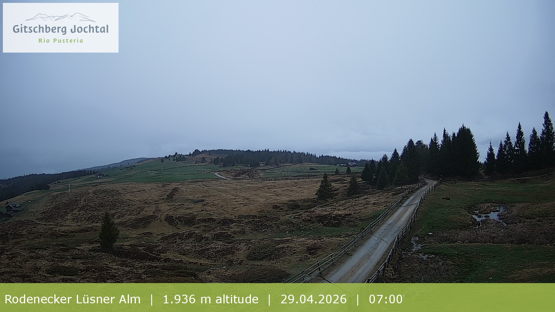 Archiv Foto Webcam Panoramablick Rodenecker Lüsner Alm