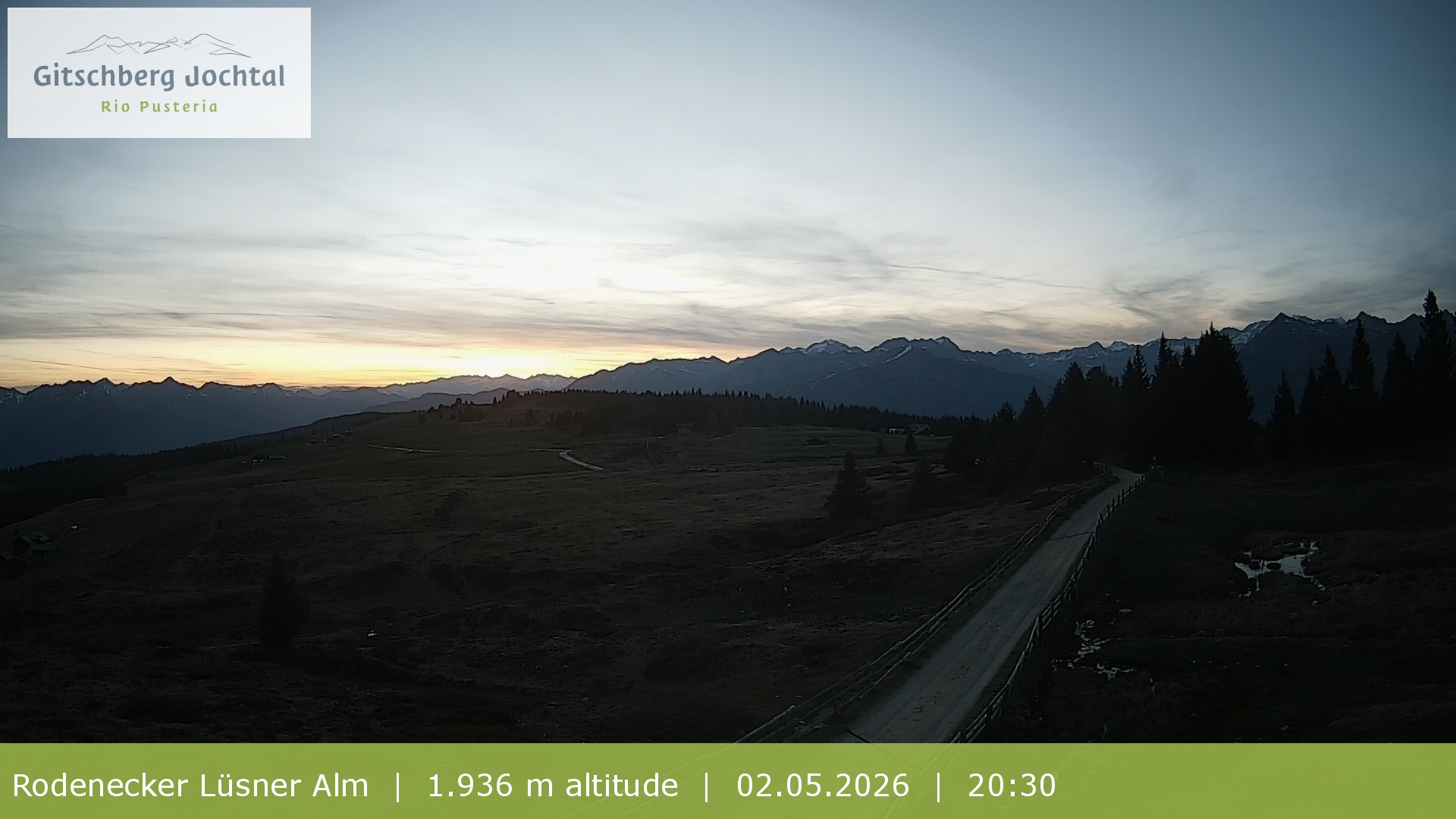Archiv Foto Webcam Panoramablick Rodenecker Lüsner Alm