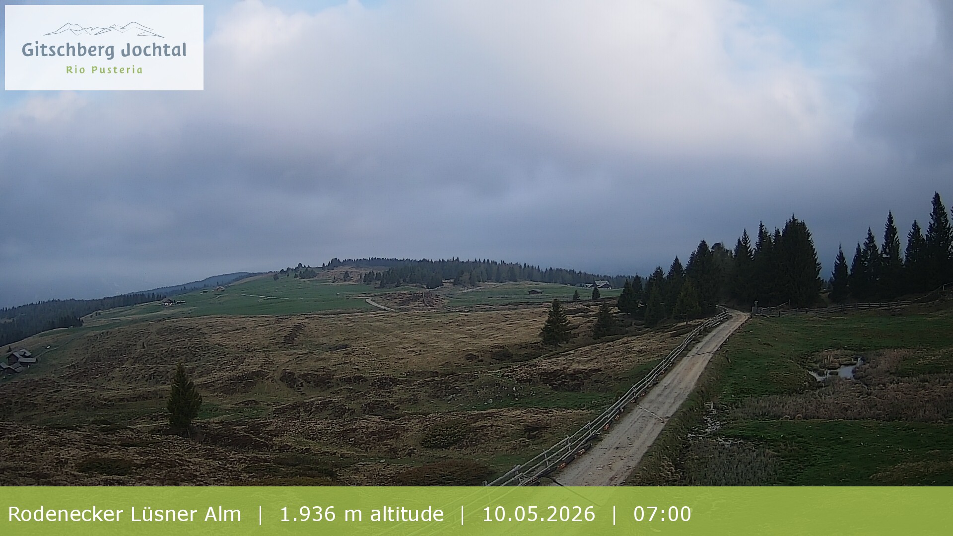 Archiv Foto Webcam Panoramablick Rodenecker Lüsner Alm