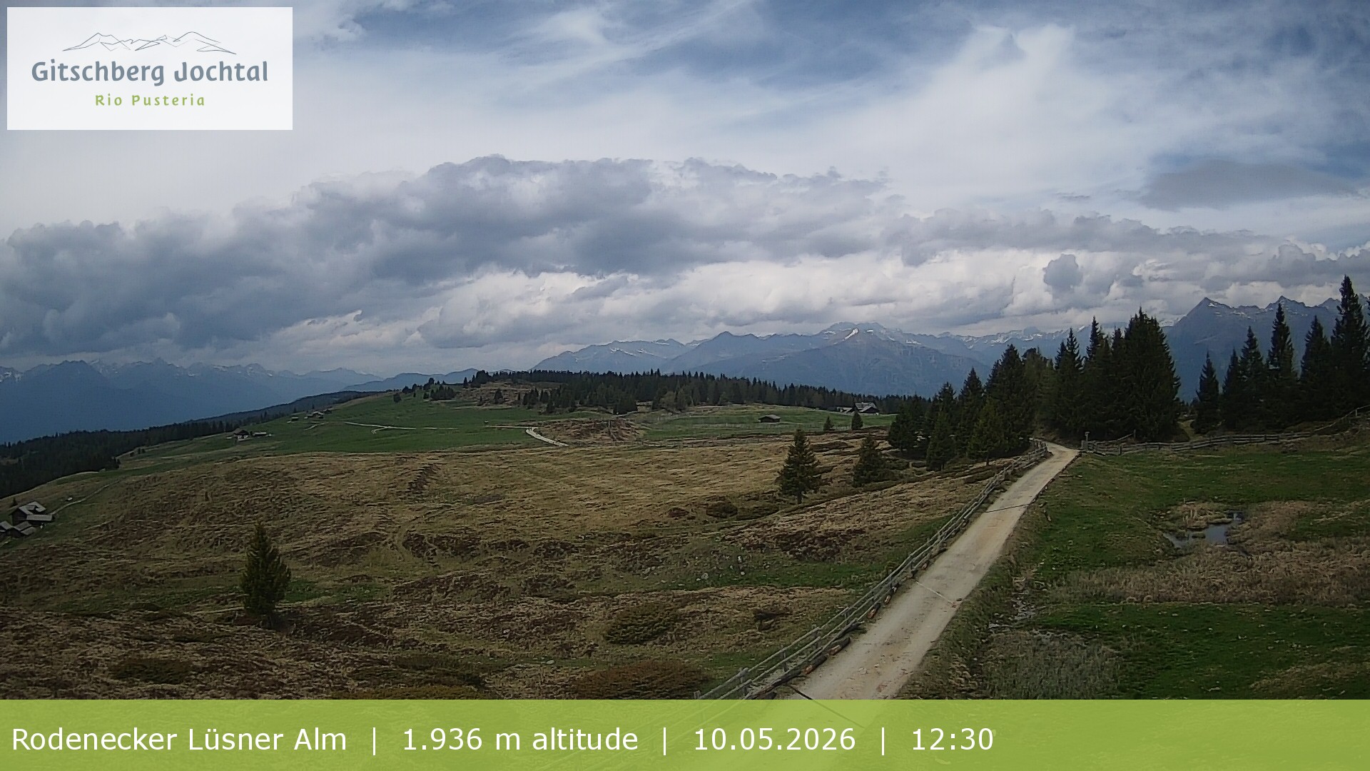 Archiv Foto Webcam Panoramablick Rodenecker Lüsner Alm