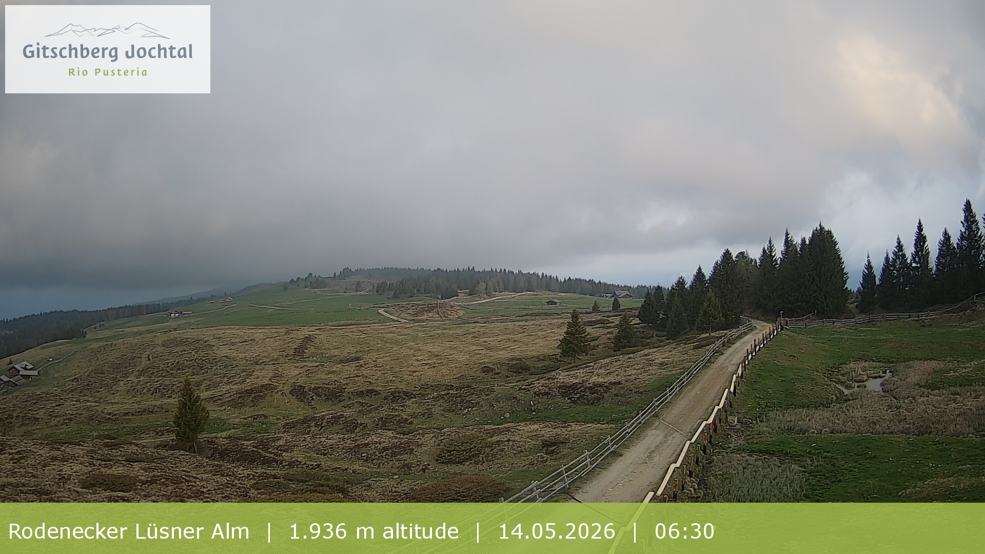 Archiv Foto Webcam Panoramablick Rodenecker Lüsner Alm