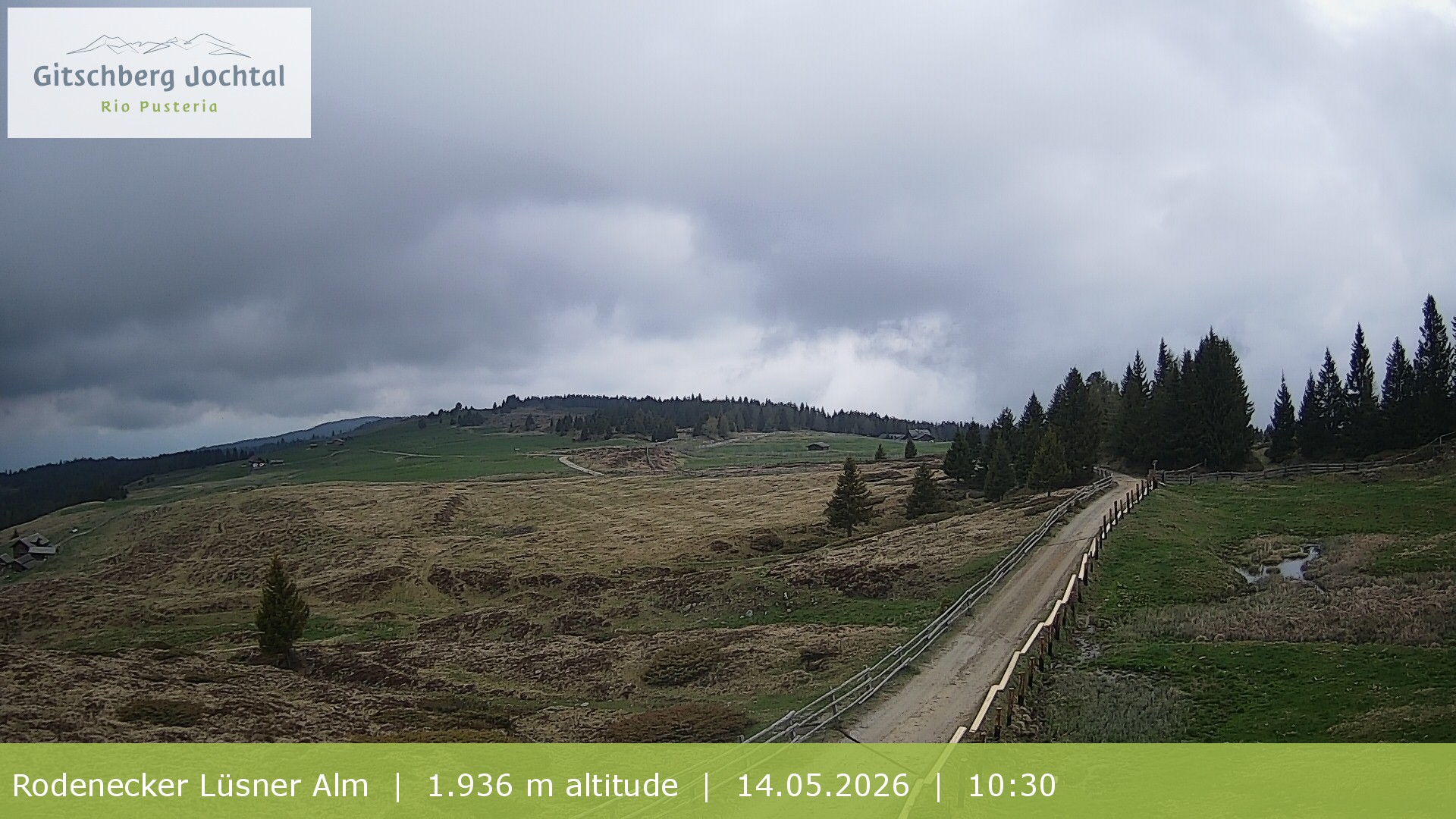 Archiv Foto Webcam Panoramablick Rodenecker Lüsner Alm