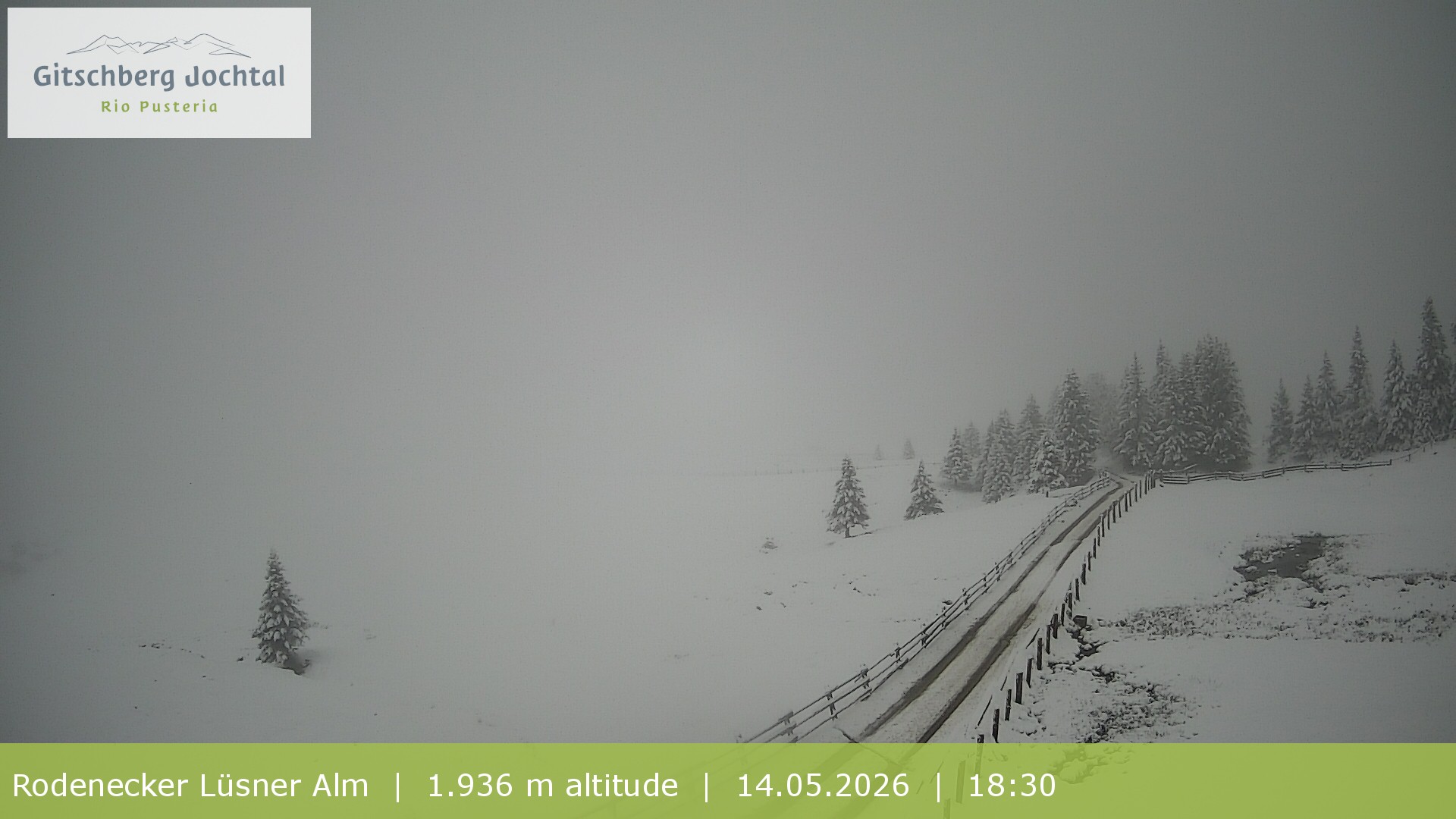 Archiv Foto Webcam Panoramablick Rodenecker Lüsner Alm