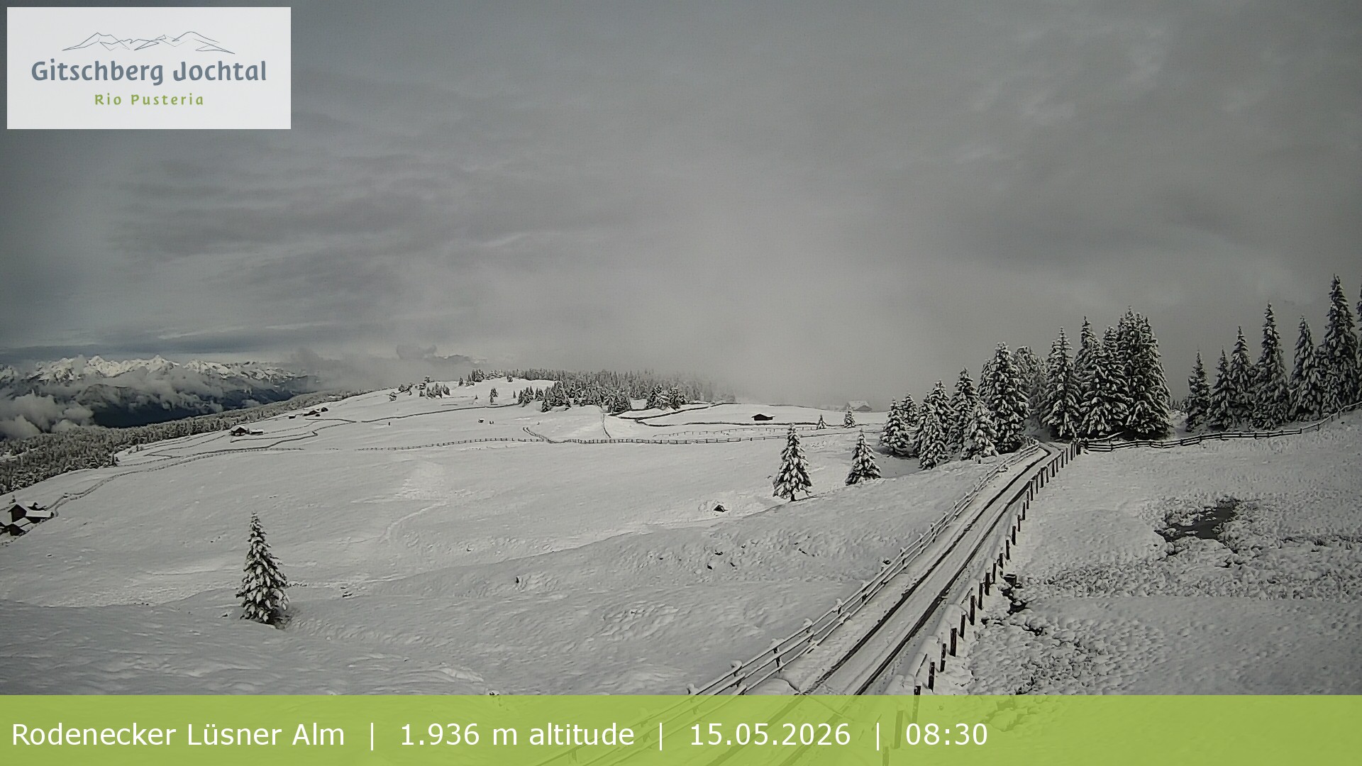 Archiv Foto Webcam Panoramablick Rodenecker Lüsner Alm