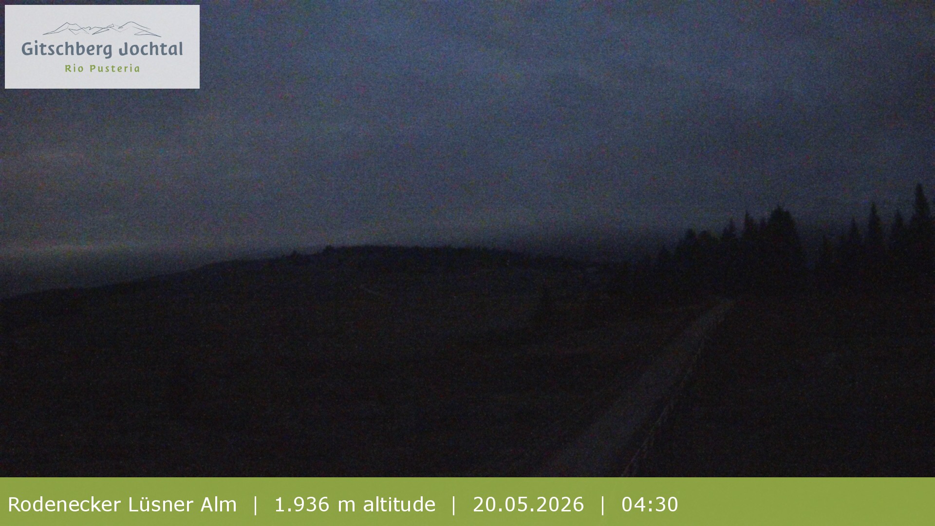 Archived image Webcam View around Rodenecker Lüsner Alm