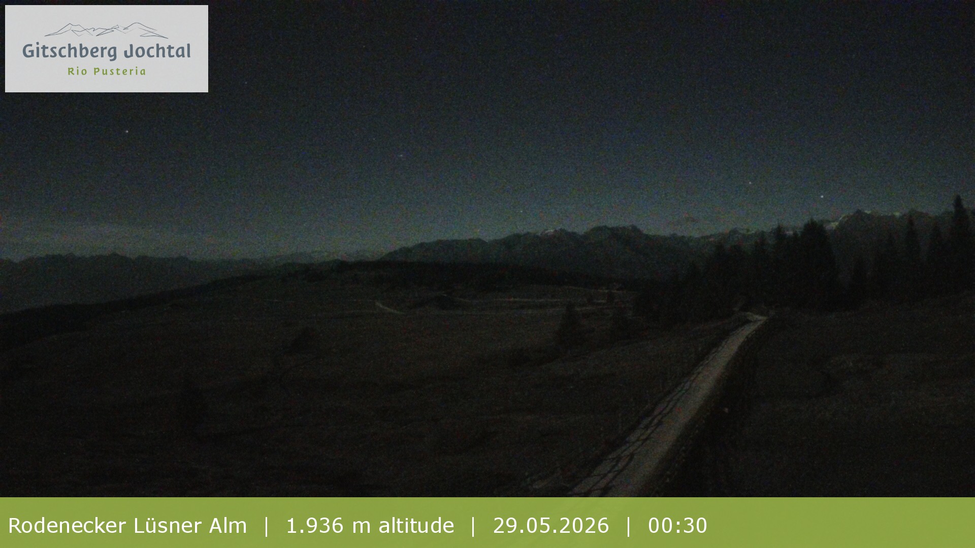 Archived image Webcam View around Rodenecker Lüsner Alm