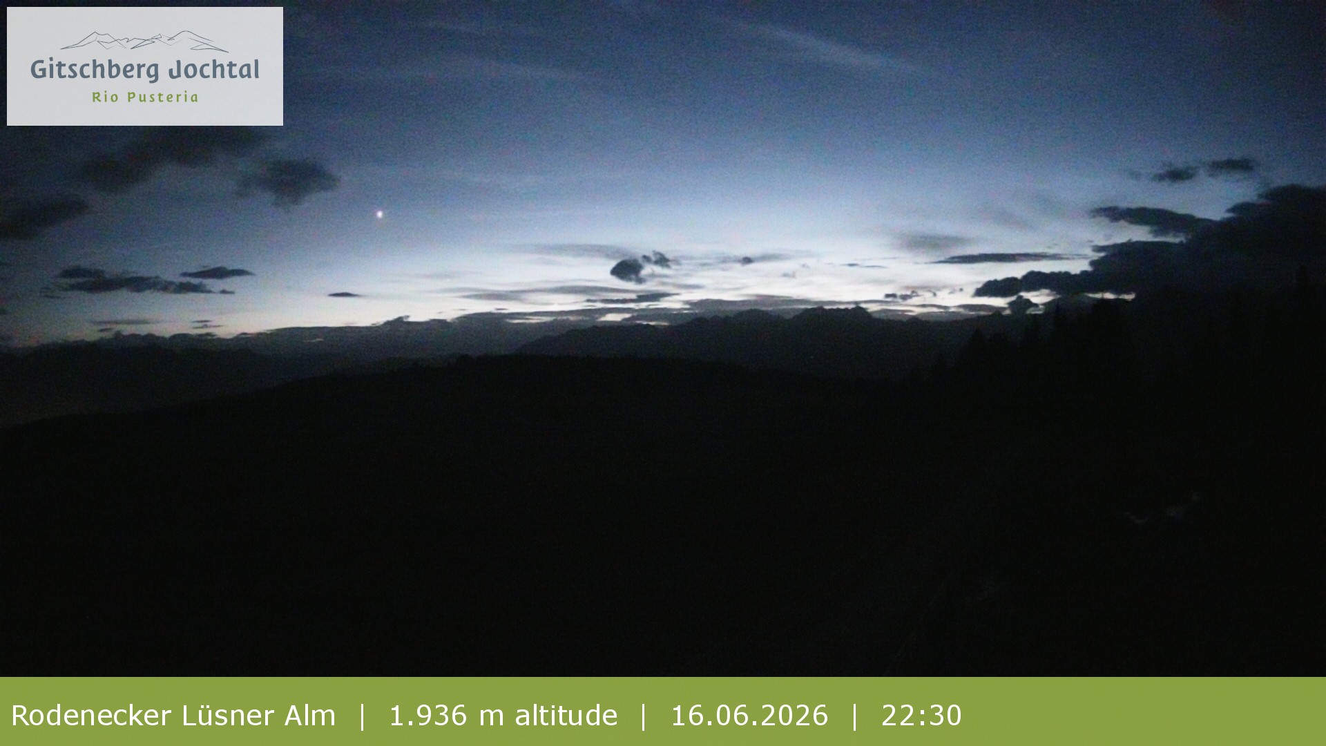 Archiv Foto Webcam Panoramablick Rodenecker Lüsner Alm