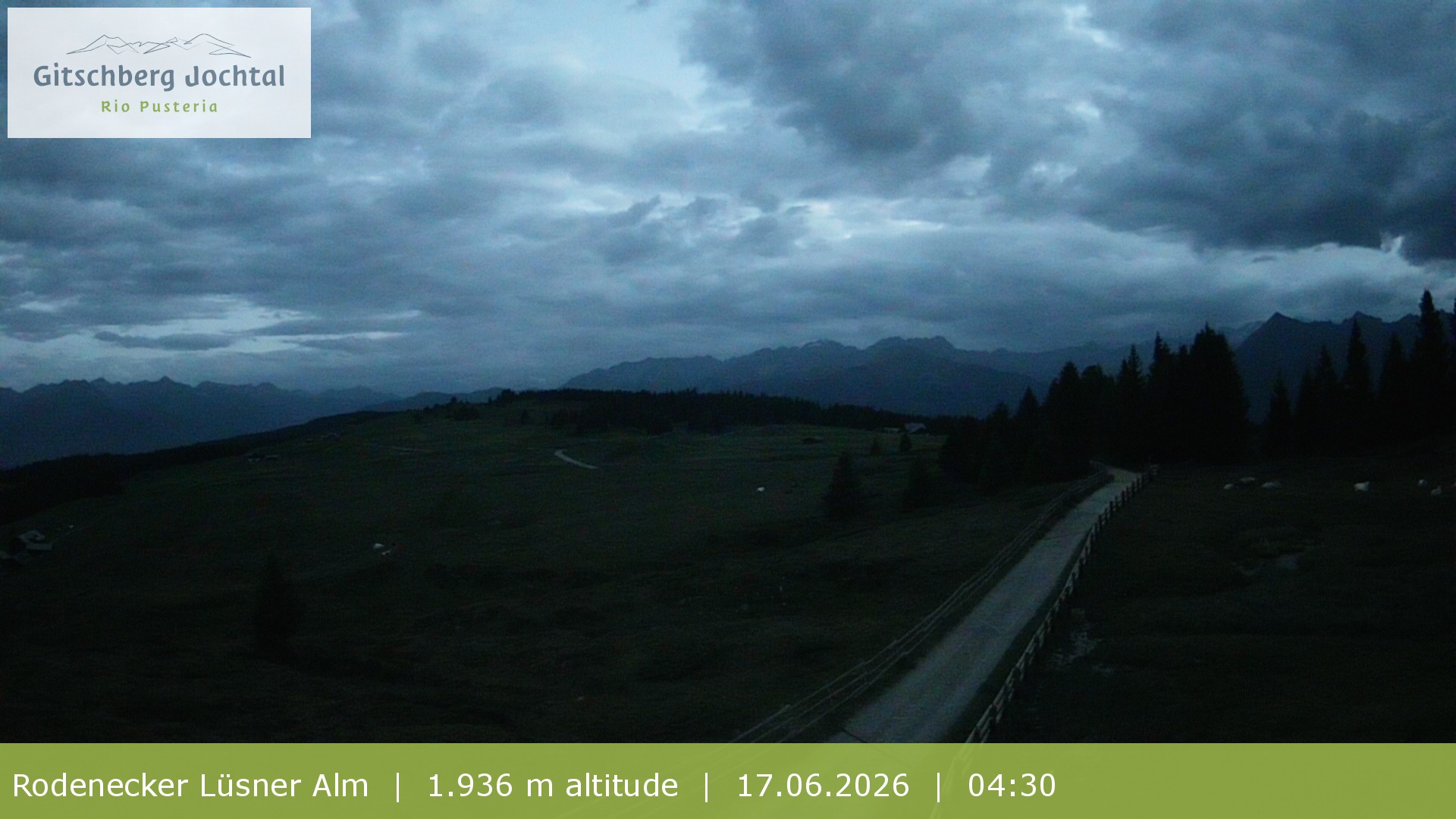 Archiv Foto Webcam Panoramablick Rodenecker Lüsner Alm