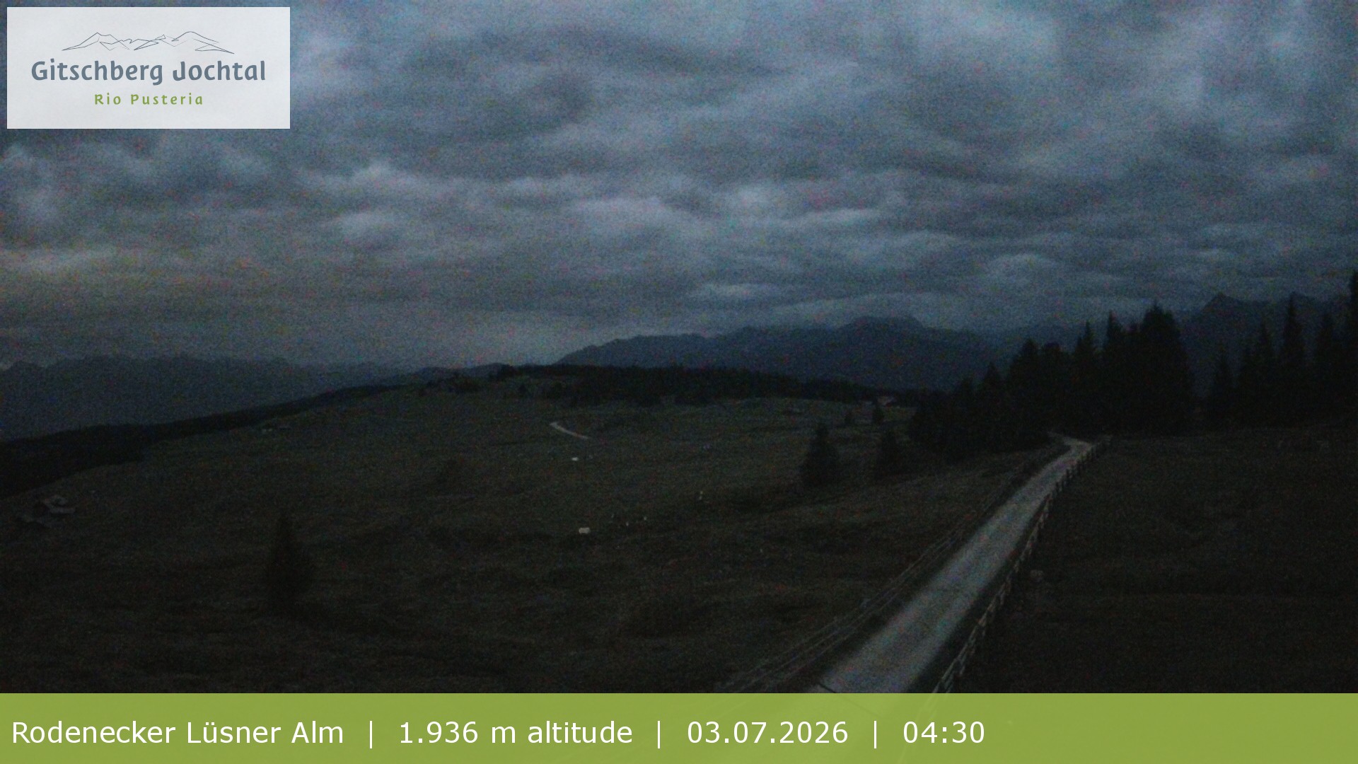 Archiv Foto Webcam Panoramablick Rodenecker Lüsner Alm