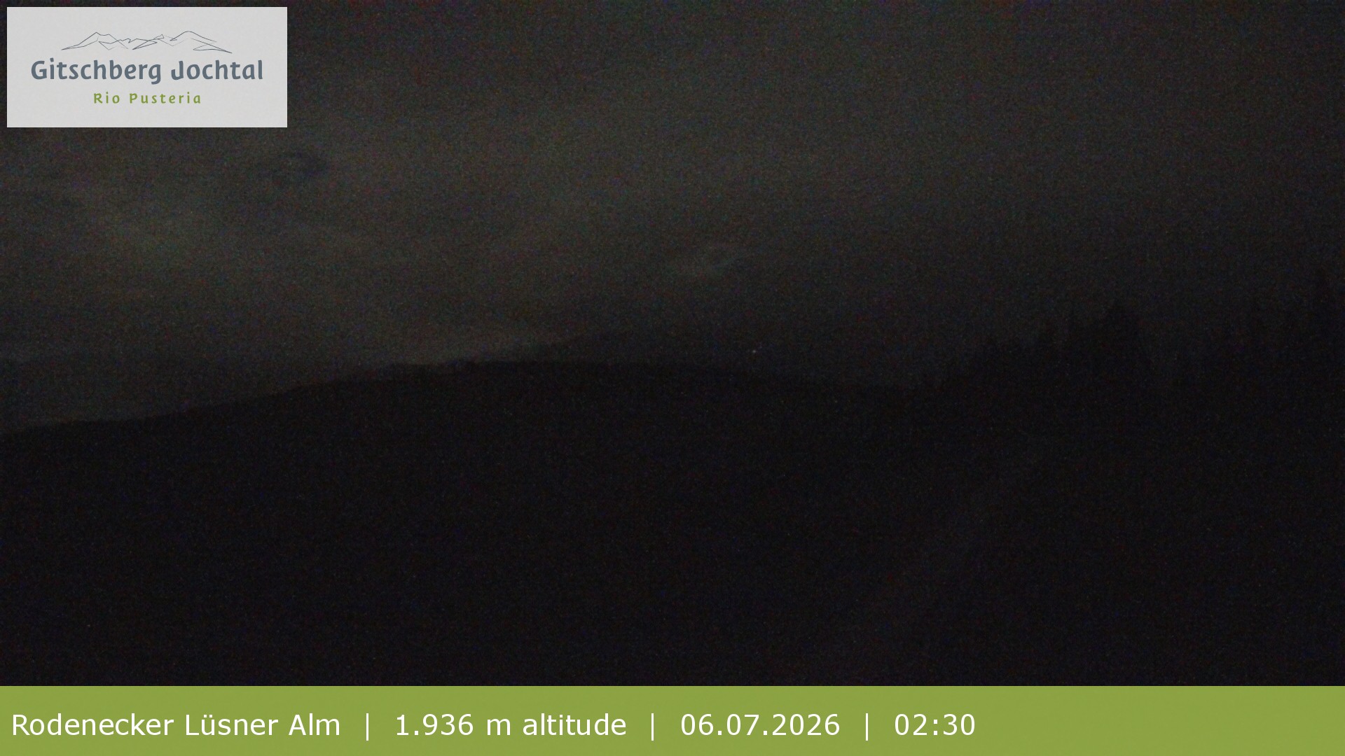 Archived image Webcam View around Rodenecker Lüsner Alm