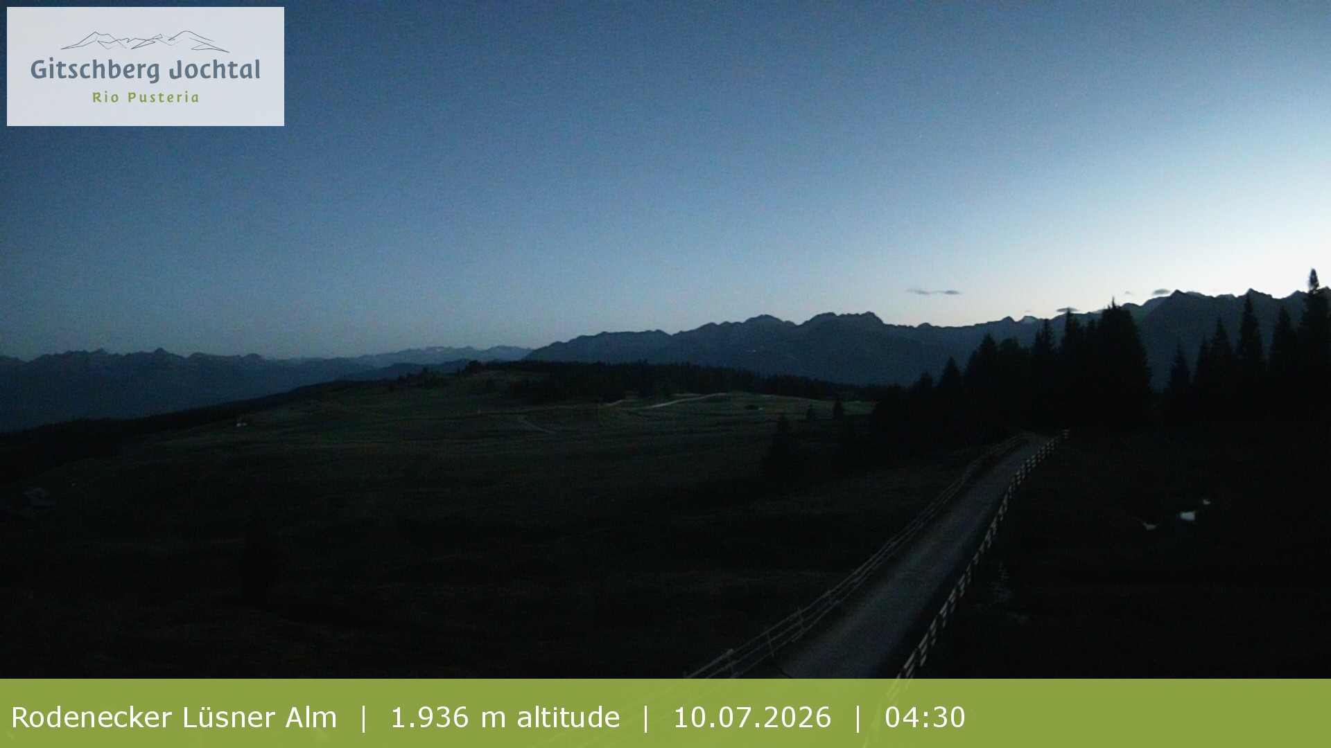 Archiv Foto Webcam Panoramablick Rodenecker Lüsner Alm