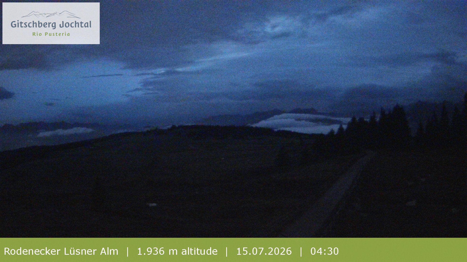 Archiv Foto Webcam Panoramablick Rodenecker Lüsner Alm