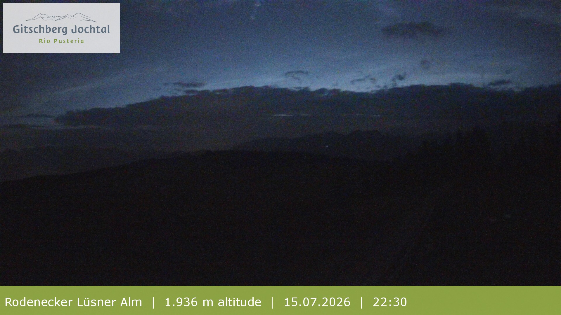 Archiv Foto Webcam Panoramablick Rodenecker Lüsner Alm