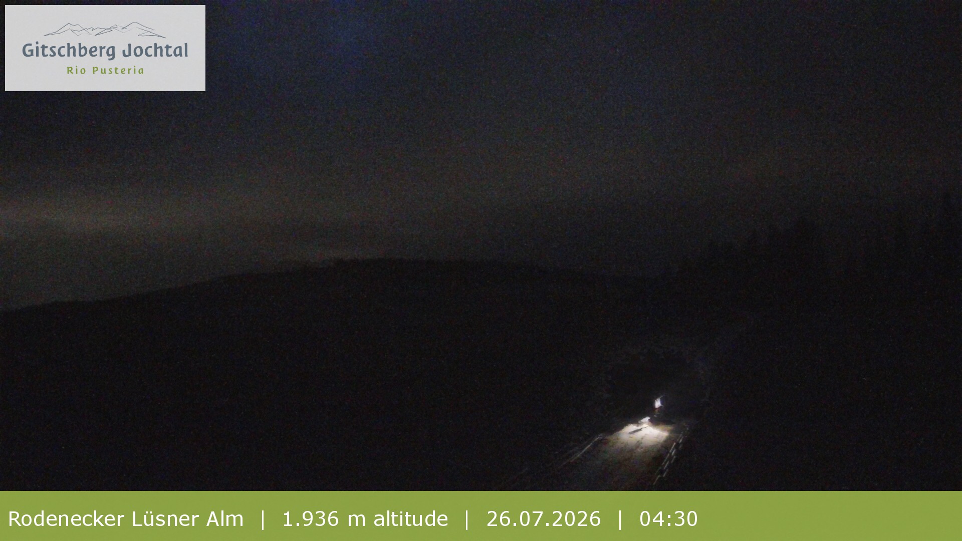 Archived image Webcam View around Rodenecker Lüsner Alm