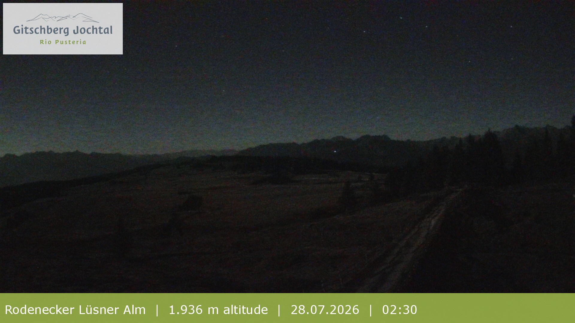Archiv Foto Webcam Panoramablick Rodenecker Lüsner Alm