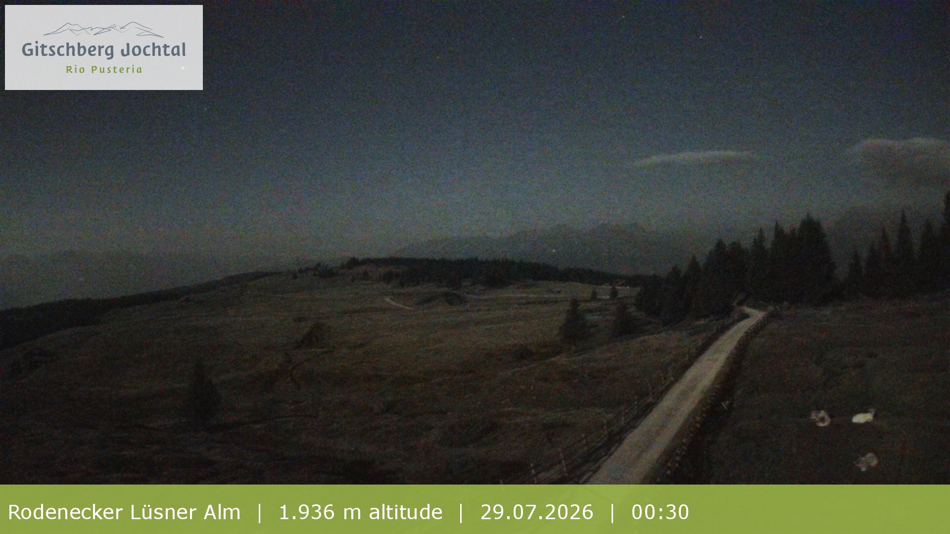 Archiv Foto Webcam Panoramablick Rodenecker Lüsner Alm