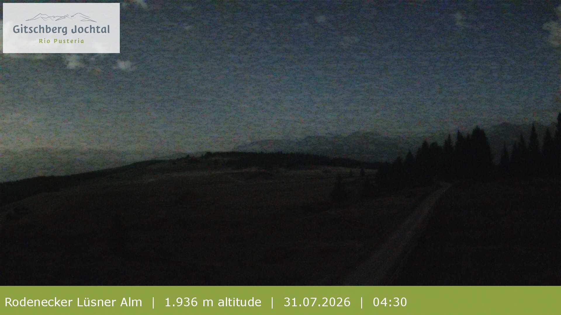 Archiv Foto Webcam Panoramablick Rodenecker Lüsner Alm