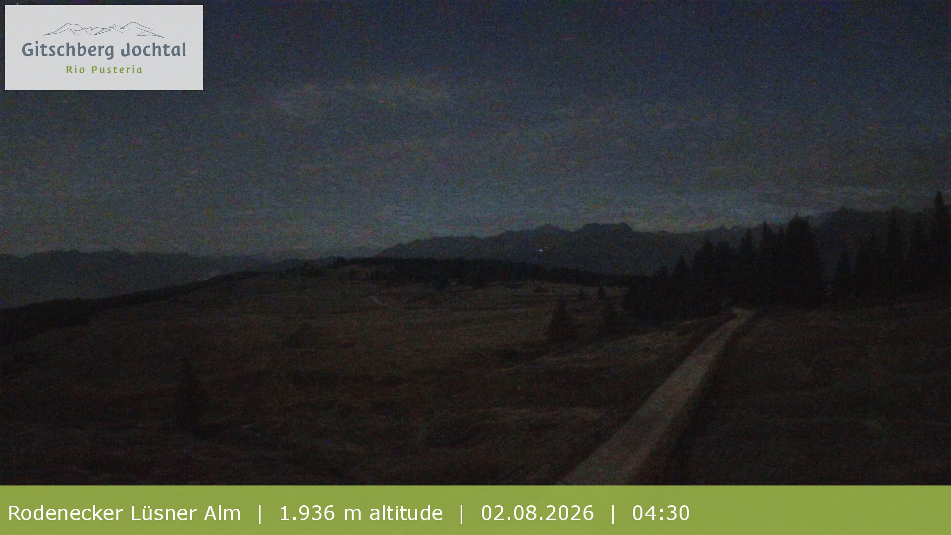 Archiv Foto Webcam Panoramablick Rodenecker Lüsner Alm