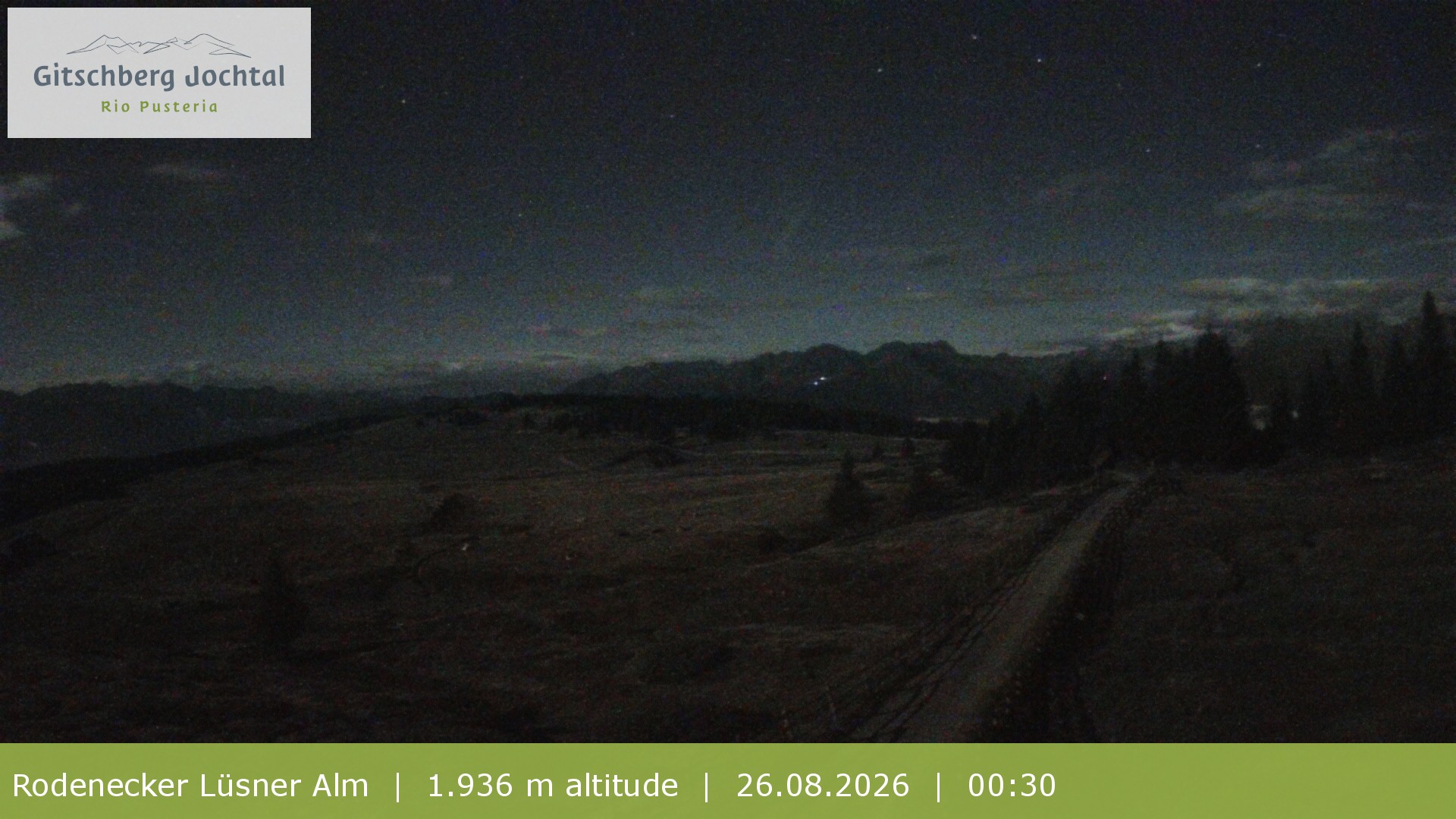 Archiv Foto Webcam Panoramablick Rodenecker Lüsner Alm